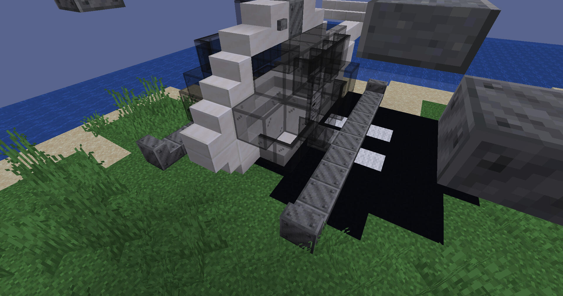 To do this, they need to find a pickaxe to break down the door leading to the control tower, where the chest containing the code is located.